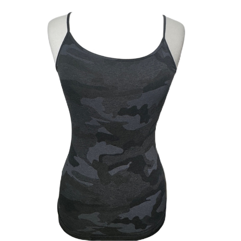 NWOT George Woman’s Black Camo Tank Top Size XS